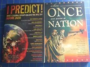 When Once We Were A Nation & I Predict! 2 Christian Patriot Book Lot~Horn, Peck+ - Foto 1 di 7