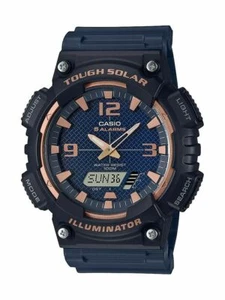 Casio AQS810W-2A3V, Digital/Analog Combo, Solar Powered, 5 Alarms, Resin Band - Picture 1 of 3