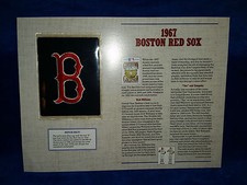 1995 WILLABEE & WARD 1967 BOSTON RED SOX BASEBALL COOPERSTOWN COLLECTION PATCH