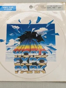 Retro Sticker - World Expo Park - Brisbane 1988 - Picture 1 of 1
