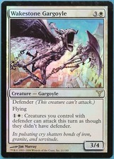 Wakestone Gargoyle FOIL Dissension NM White Rare MTG CARD (ID# 222319) ABUGames