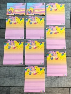 Vintage Lisa Frank Stationary Letters and Envelopes: Sandcastle Puppies - Picture 1 of 2