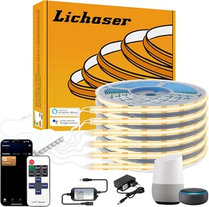 3M Striscia LED COB per Pannelli Acustici, 6 Rotoli Wifi COB Striscia LED Luce C - Foto 1 di 12
