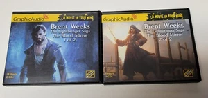 Graphic Audio The Blood Mirror Lightbringer Saga 4 by Brent Weeks 2017, CD's 1&2 - Picture 1 of 15