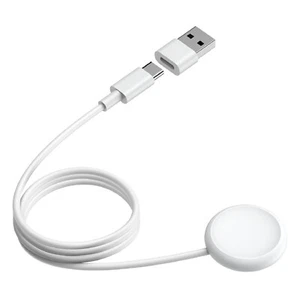 Smart Watch Wireless Charger Charging Cable with Type-C Adapter For Google Pixel - Zdjęcie 1 z 9