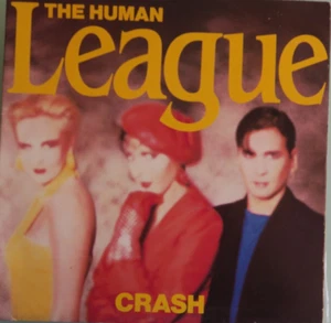 Human League Crash Australia pressing 12'' vinyl Lp 1986 rare pop - Bild 1 von 5