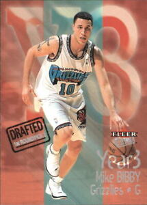 2000-01 Ultra Year 3 Vancouver Grizzlies Basketball Card #YT1 Mike Bibby