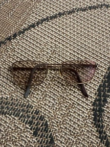 Saki Japan Mod 317 Braun Vollrand Metall Brille Brillengestell Flex Scharnier 52-18-145 - Bild 1 von 6