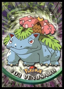 Topps Series 1 1999 TV Animation Ed #03 Venasaur Card Non Holo NM - Picture 1 of 2