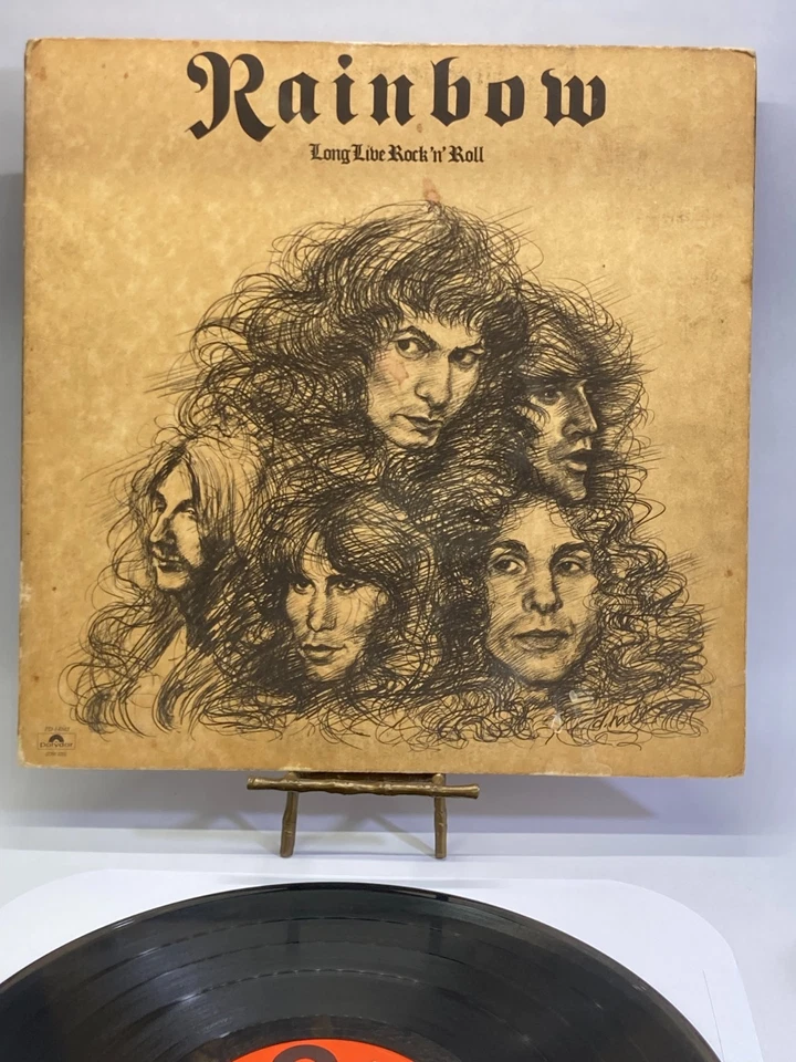 Rainbow Long Live Rock 'N' Roll Vintage Vinyl LP 1978 Polydor Record PD-1-6143-A - Image 1 of 4