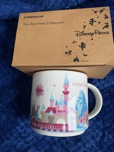 Starbucks 14 oz You Are Here Disneyland Mug - Fantasyland Castle Disney Parks - Picture 1 of 7