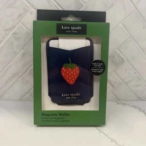 Kate Spade Strawberry Magnetic Card Holder with MagSafe Kate Spade For Target - Picture 1 of 3