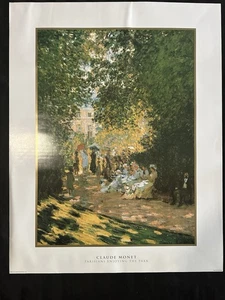 Posten 50 Claude Monet Park Monceau Poster 22x28 Großhandel - Bild 1 von 4