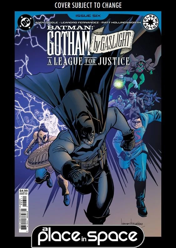 BATMAN GOTHAM BY GASLIGHT A LEAGUE FOR JUSTICE #6A LEANDRO FERNANDEZ (WK50)