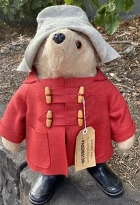 Vintage Large 48cm Paddington Bear - 1990 Gabrielle Design -made In England - Picture 1 of 13