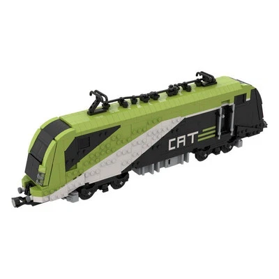 Модель поезда городского аэропорта на заказ MOC-156337 (1169 деталей) игрушки подарок на Рождество - Изображение 1 из 3