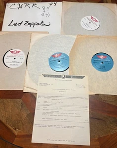 LED ZEPPELIN  Continuous History Of Rock And Roll RADIO SHOW 4LPS 81-4 & 81-4X - Picture 1 of 1