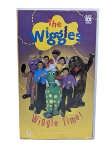 The Wiggles Wiggle Time! (VHS, 1998) | PAL | Vintage Children’s Original Cast - Picture 1 of 4