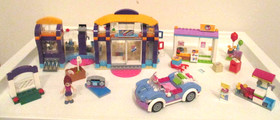 LEGO Friends: Heartlake Sports Centre & Gift Delivery 41312 & 41310 w/ Manuals