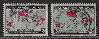 Canada — Set of 2 Stamps — 1898, Imperial Penny Postage Issue — Ref. 2333 - Image 1 of 2