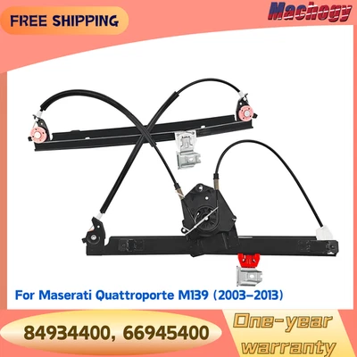 For 03-13 Maserati Quattroporte M139 Rear Right Door Window Regulator W/O Motor - Image 1 of 4