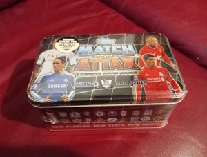 Match Attax 2011/12 - Mega Tin - Factory Sealed - 50 Cards + Limited Edition - Picture 1 of 5
