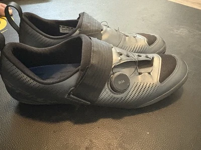 Shimano S-Phyre TR903 Triathlon Cycling Shoes Size 45.5EU 12US Grey - Image 1 of 4