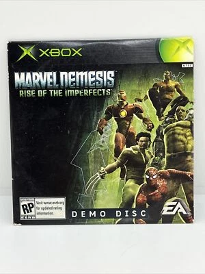 New Xbox DEMO Disc Marvel Nemesis Rise of the Imperpects EA Factory Seal 2005 - Image 1 of 4
