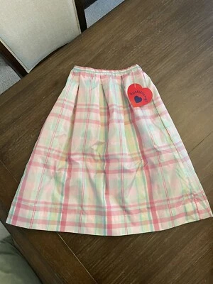 Falda a Cuadros HARTSTRINGS Forrada con Volantes Poliéster Plisados en la Cintura Talla 5 Foto 1 de 3