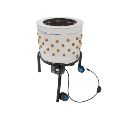 LABWORK Chicken Plucker Machine Feather Plucker Stainless Steel Drum 280RPM Motor