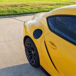 Blackout Vinyl Overlay for 2020-23 Toyota Supra Gas Cap Door - Picture 1 of 2