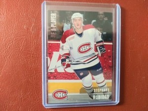 1999-00 ITG Be A Player Memorabilia Silver /1000  Stephane Robidas #377 Rookie