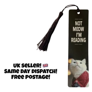Kitten Bookmark books animal page holder dog cat puppy marker clip slip kids Cat - Imagen 1 de 5