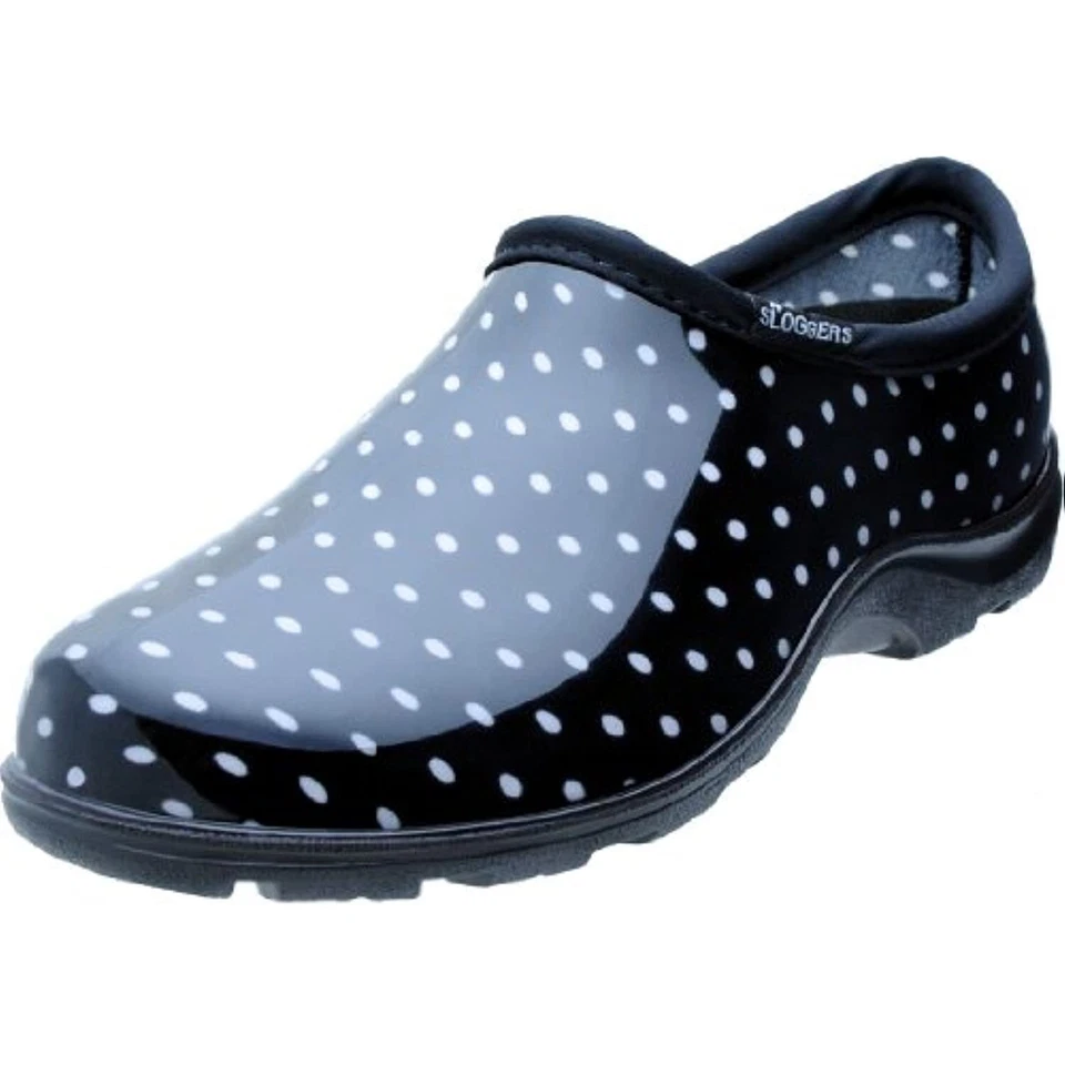 Sloggers 5113BP08 Polka Dot Collection Women's Rain & Garden Shoe Size 8