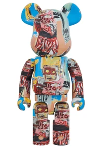 Medicom Toy Bearbrick BE@RBRICK 1000% Jean-Michel Basquiat Version 6 Bearbrick B - Bild 1 von 2