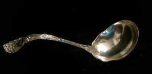 Blackinton Sterling Silver Narcissus Pattern Monogramed Gravy Ladle Pat 1902 - Bild 1 von 7