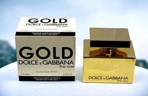 The One Gold by Dolce & Gabbana 2.5oz EDP Intense Perfume Women Tester NEW - Picture 1 of 1