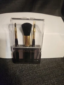 Elizabeth Arder Travel Case 3Piece Brush Set Full Size [Sealed New/ No Box - Picture 1 of 2