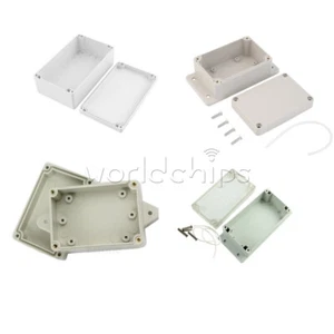 Waterproof Plastic Case Electronic Instrument Project Enclosure Translucence Box - Picture 1 of 37