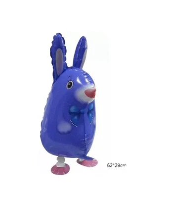 Пасхальный кролик воздушный шар прогулочный питомец заполненный гелием - Изображение 1 из 4