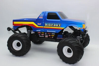 Traxxas TRX 67134-4 Bigfoot 4x4 blau 1:10 Monster Truck RTR Brushless HD-Teile - Bild 1 von 4