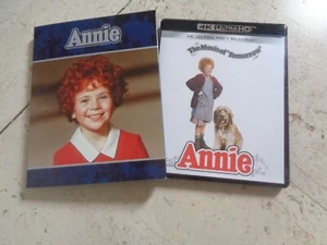 ANNIE cult musical 2 Disc 4k UHD Ultra-HD Blu-Ray +SLIPCOVER John Huston - Picture 1 of 8