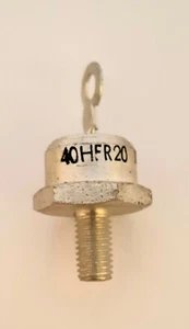 1 Stk 40HFR20 Diode 40A 200V DO-203AB (DO-5) "Vishay IR?" NOS ("11f") - Bild 1 von 2