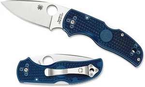 Spyderco Knife Native 5 Blue FRN Plain Edge S110V C41PDBL5 - Picture 1 of 5