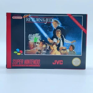 Super Nintendo SNES Super Star Wars: Return of the Jedi OVP CiB Sammlerzustand - Picture 1 of 21