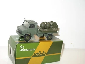 Solido Truck Military Mercedes Unimog Tank Aviation Teamsters (2 Rings) - Picture 1 of 2