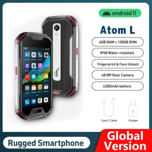 Teléfono inteligente resistente desbloqueado Unihertz Atom L Helio P60 NFC 48 MP 4300mAh 6 GB + 128 GB - Imagen 1 de 17