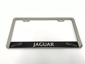 1 marco de placa de metal pulido de acero inoxidable cromo - JaguarRev - Imagen 1 de 3