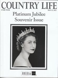 Country Life Magazine Platinum Jubilee Issue May 25th 2022