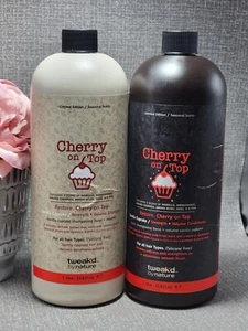 Tweak'd By Nature Restore Cherry On Top Shampoo & Conditioner 33.8 oz each Seale - Picture 1 of 3